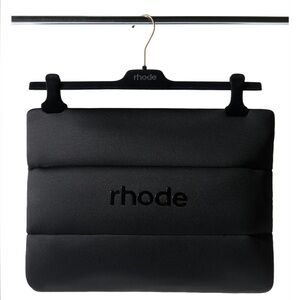 RHODE Elegant Black Quilted Bag